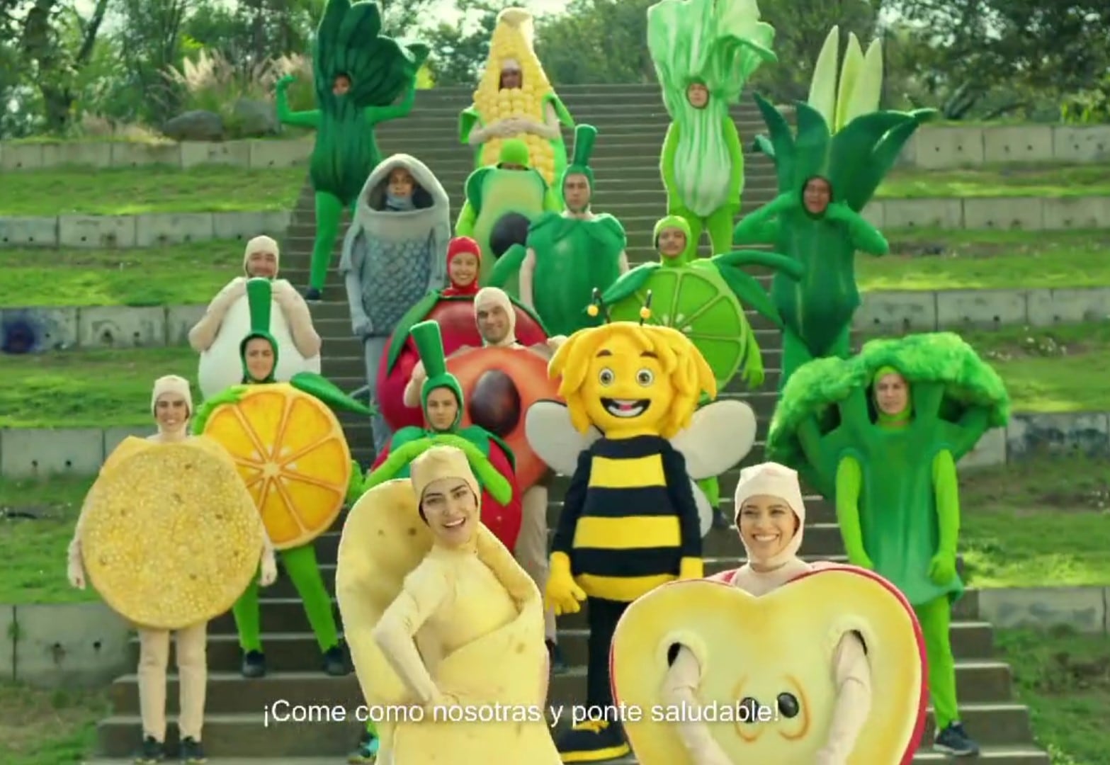 Campaña sobre alimentación saludable