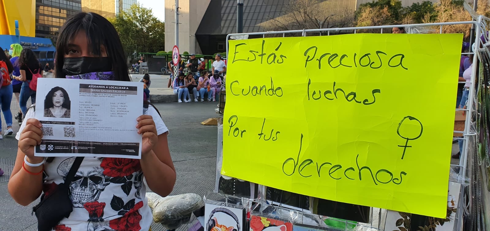 María Galván Palafox desapareció el 7 de enero de 2022 en la CDMX