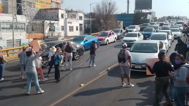 Bloquean Circuito Interior por desaparición de Dilan Soto
