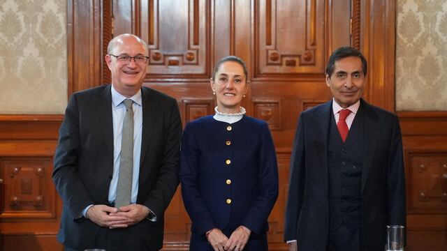 Claudia Sheinbaum y Rogelio Ramírez de la O recibieron a Ilan Goldfajn