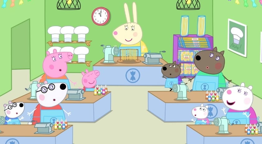 Peppa Pig Dpia Mundial de la pasta