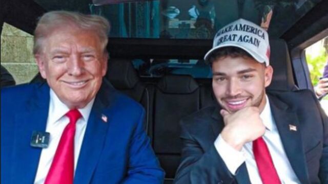 ¿Quién es Adin Ross, quien le regaló a Donald Trump una Cybertruck?