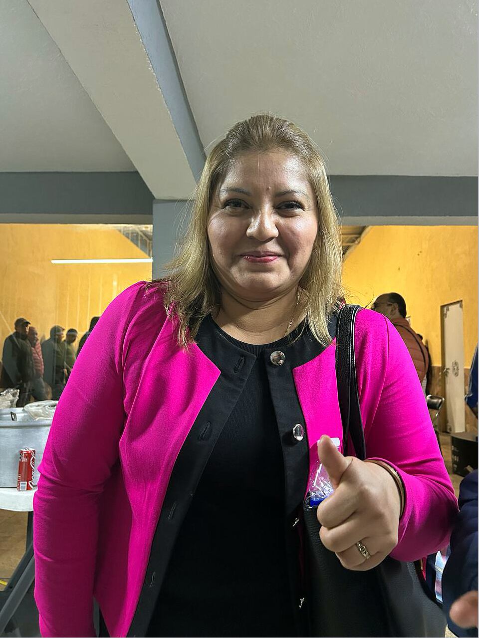 Perla Vázquez Rodríguez, secretaria general de la sección 18 "Registro Civil" del SUTGCDMX.