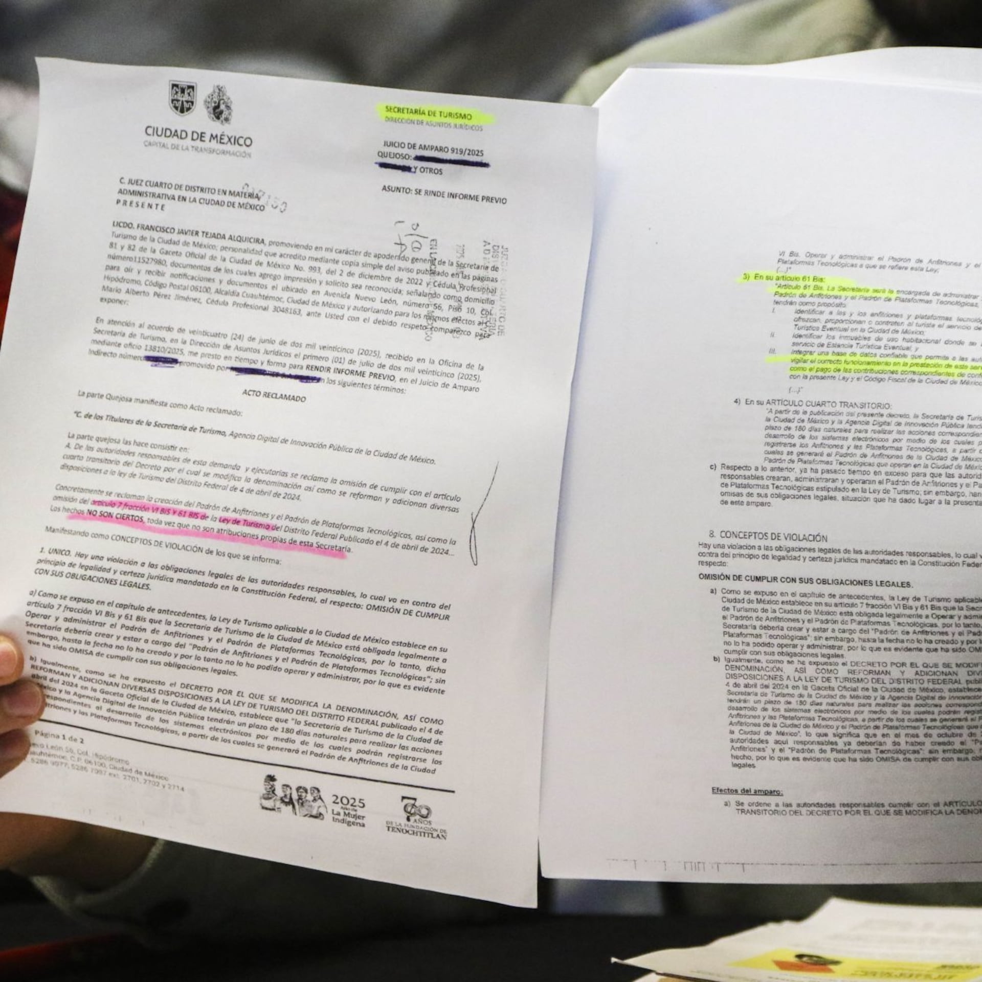 La maravillosa pedagogía del escándalo sobre el juicio de amparo