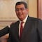 AMLO se reúne con Salomón Céspedes, gobernador de Puebla, en Palacio Nacional
