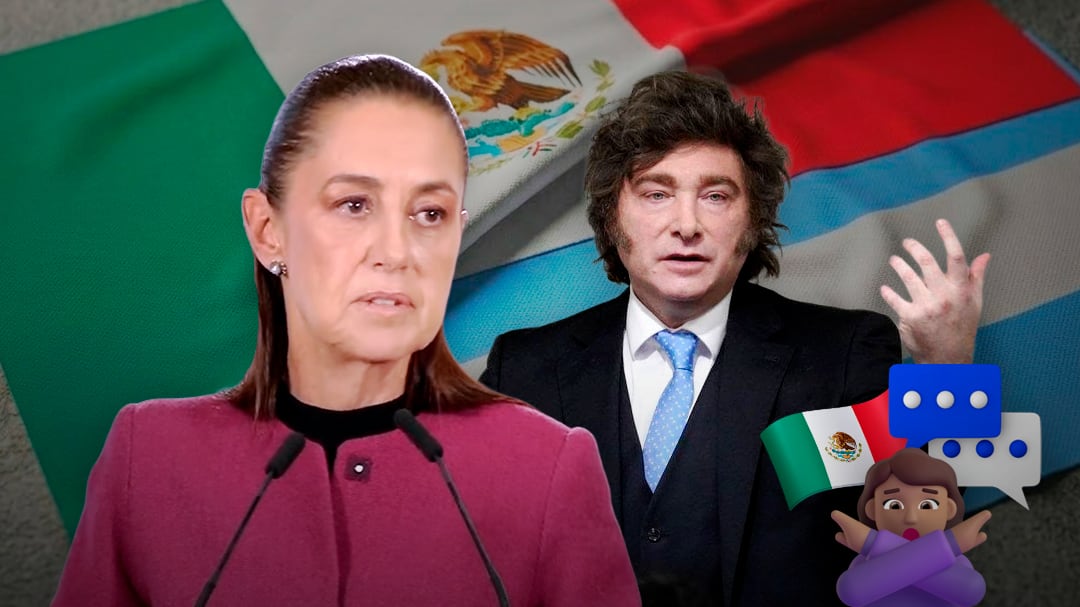 La respuesta de Claudia Sheinbaum a Javier Milei: “No nos metemos con otros países”