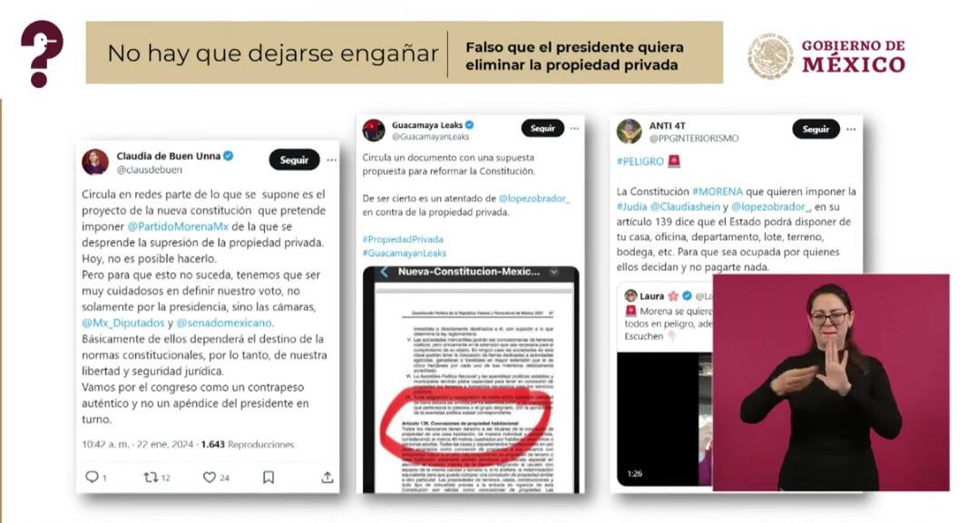 Mentiras de la semana del 31 de enero