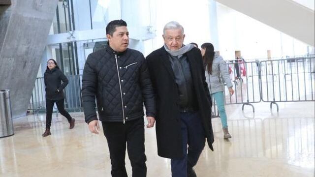 Ricardo Gallardo y AMLO