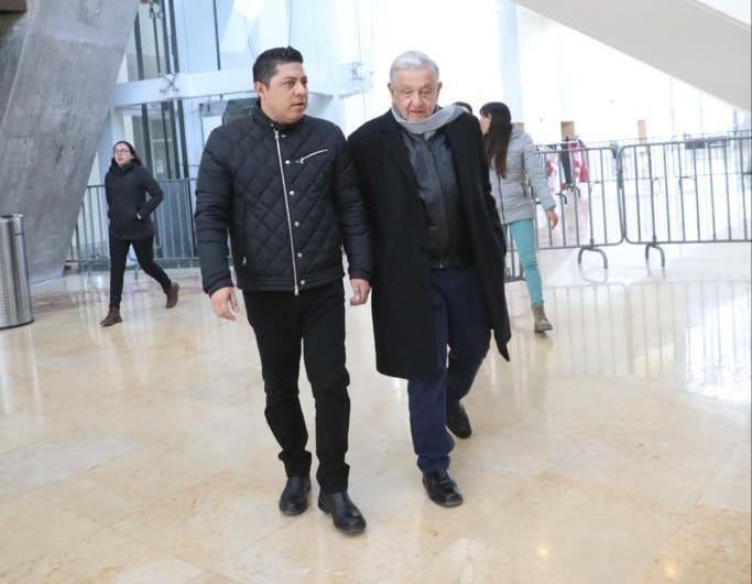Ricardo Gallardo y AMLO