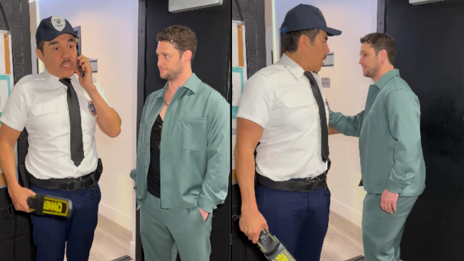 El sketch que Christopher Uckermann hizo con Adrián Uribe contando la verdad de RBD en los Premios Lo Nuestro 2024