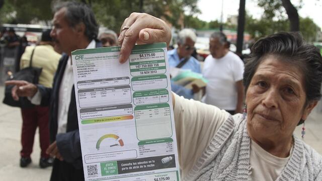 Recibo de luz. CFE asegura que no subirán las tarifas en los hogares. Foto/Cuartoscuro (Archivo)