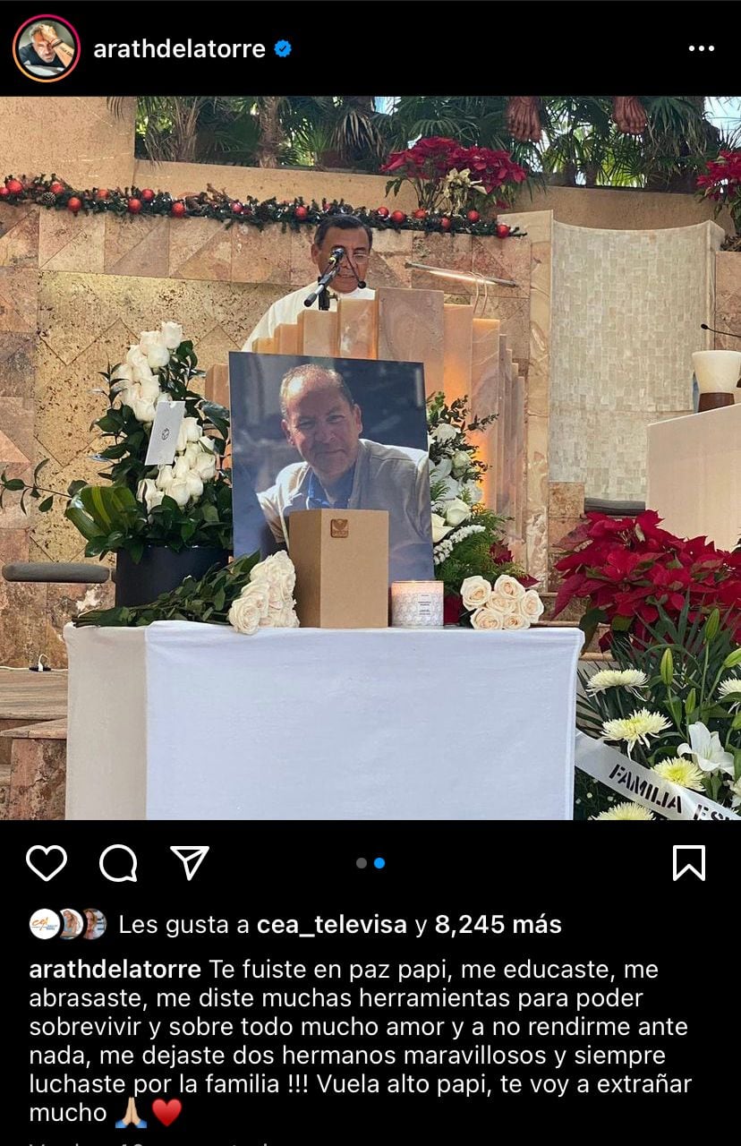 Papá de Arath de la Torre