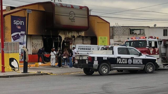 Quema de tiendas en Ciudad Juárez