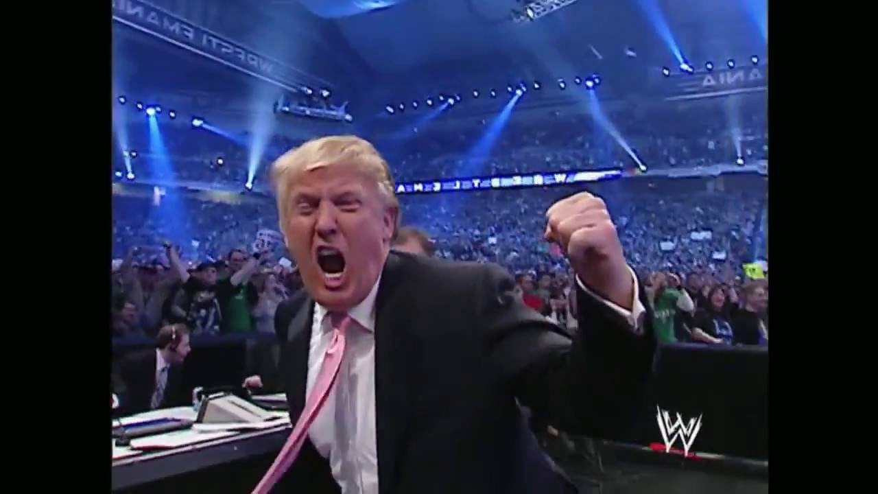 Donald Trump en la WWE