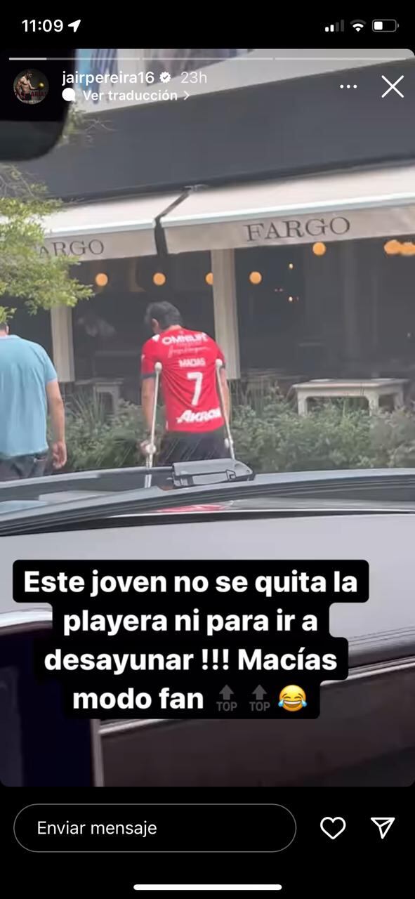 JJ Macías (Foto: Captura de video)