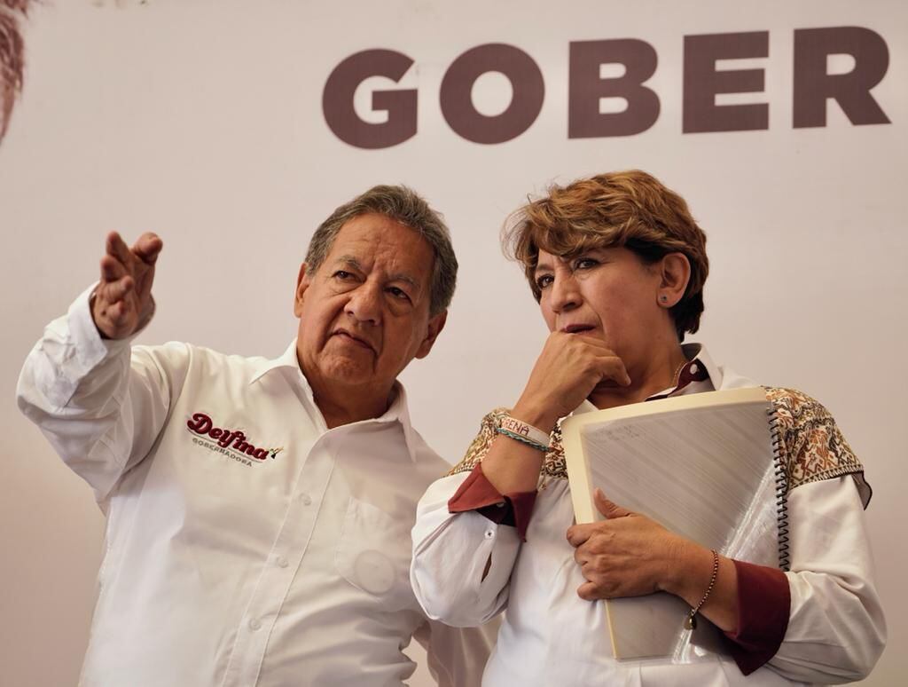 Higinio Martínez y Delfina Gomez