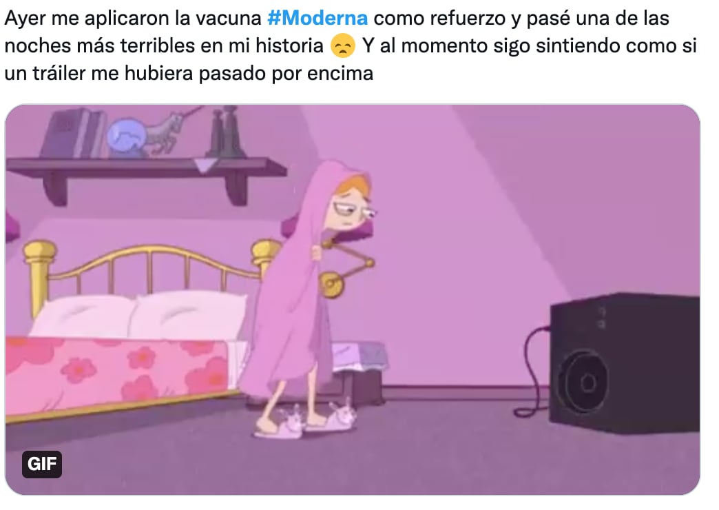 Memes de la vacuna Moderna a maestros