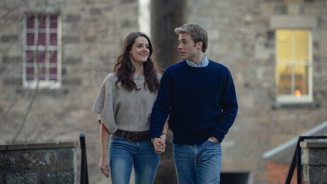 Kate Middleton y el príncipe William en The Crown 6