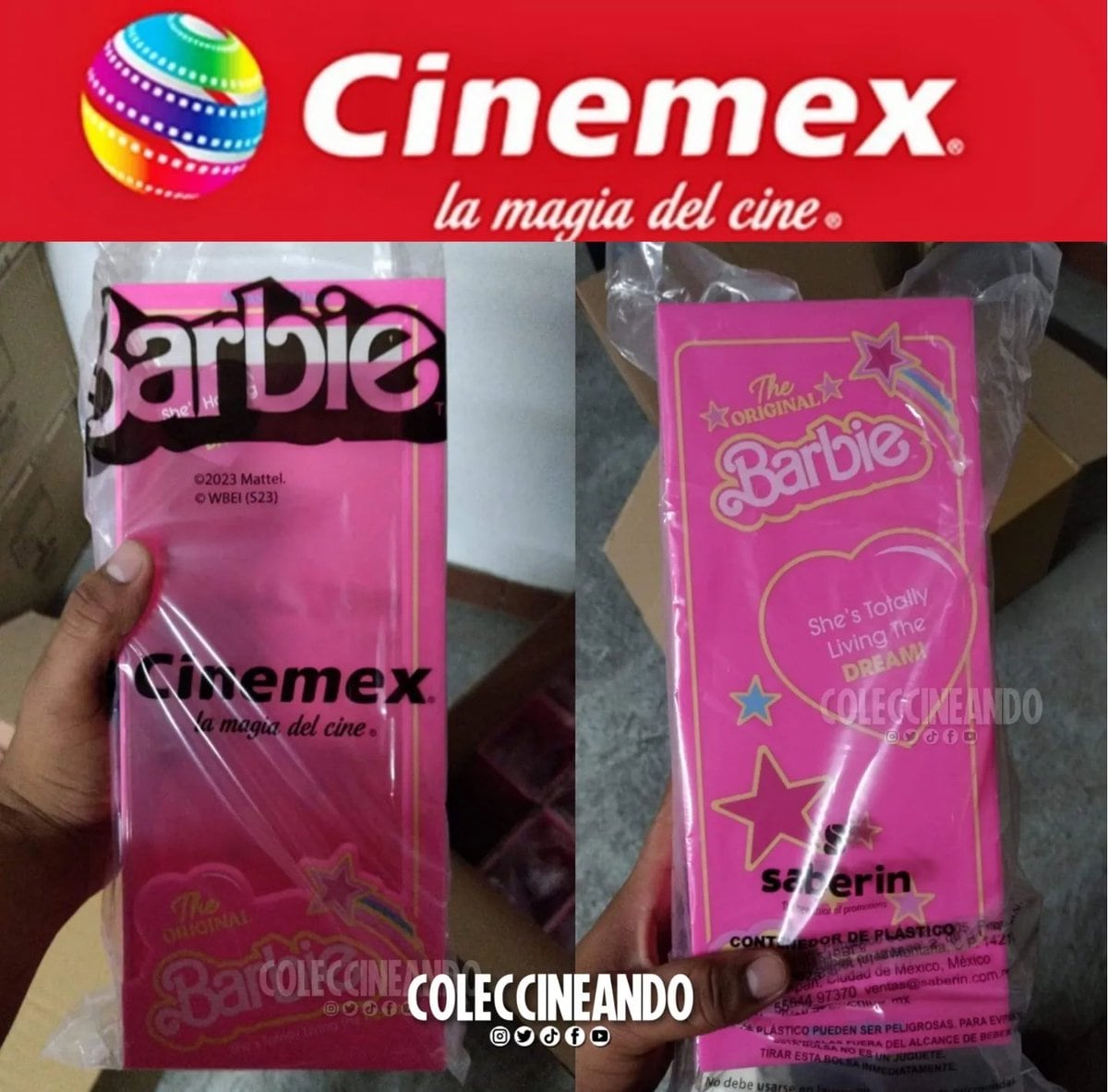 Palomera de Barbie en Cinemex