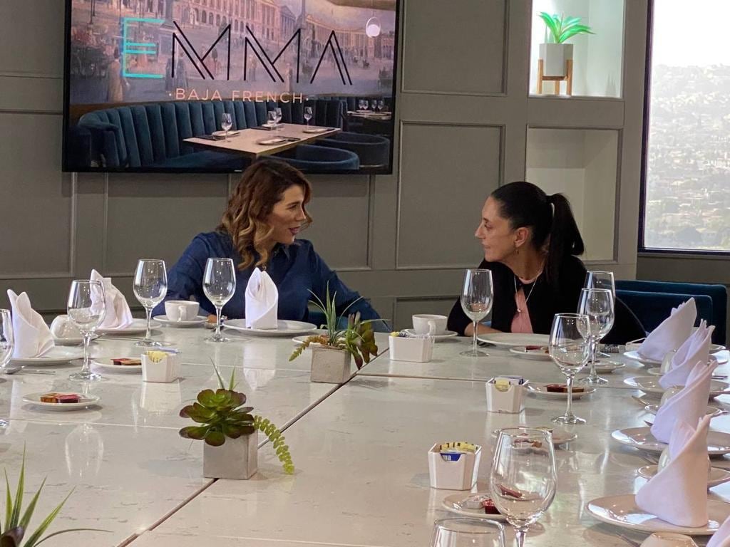 Claudia Sheinbaum y Marina del Pilar Ávila