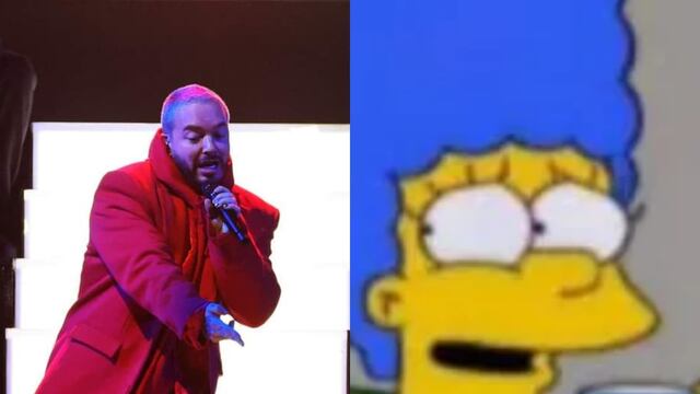 Memes J Balvin en los premios Grammy 2022.