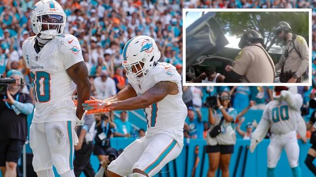 Arresto de Tyreek Hill, estrella de los Miami Dolphins.
