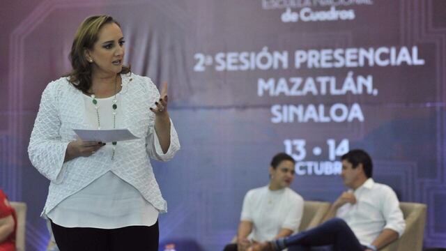 Claudia Ruiz Massieu, secretaria general del PRI