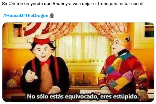Memes de House of the Dragon y Sir Criston Cole
