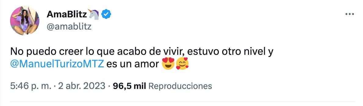 Ama Blitz, hermana AriGameplays, entrevistó a Manuel Turizo