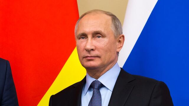 El Presidente de Rusia Vladimir Putin.