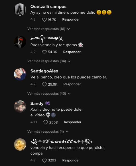 TikTok llora por los billetes recortados por la prima de este usuario