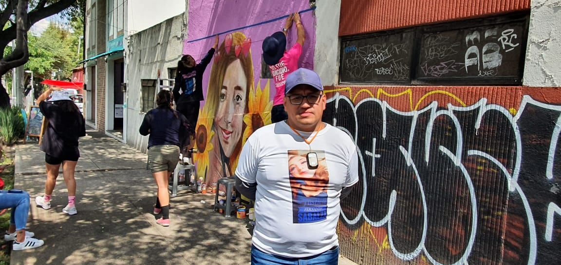 Mauricio Sabalza, papá de Fernanda