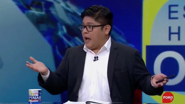 Gibrán Ramírez en La Hora de Opinar.