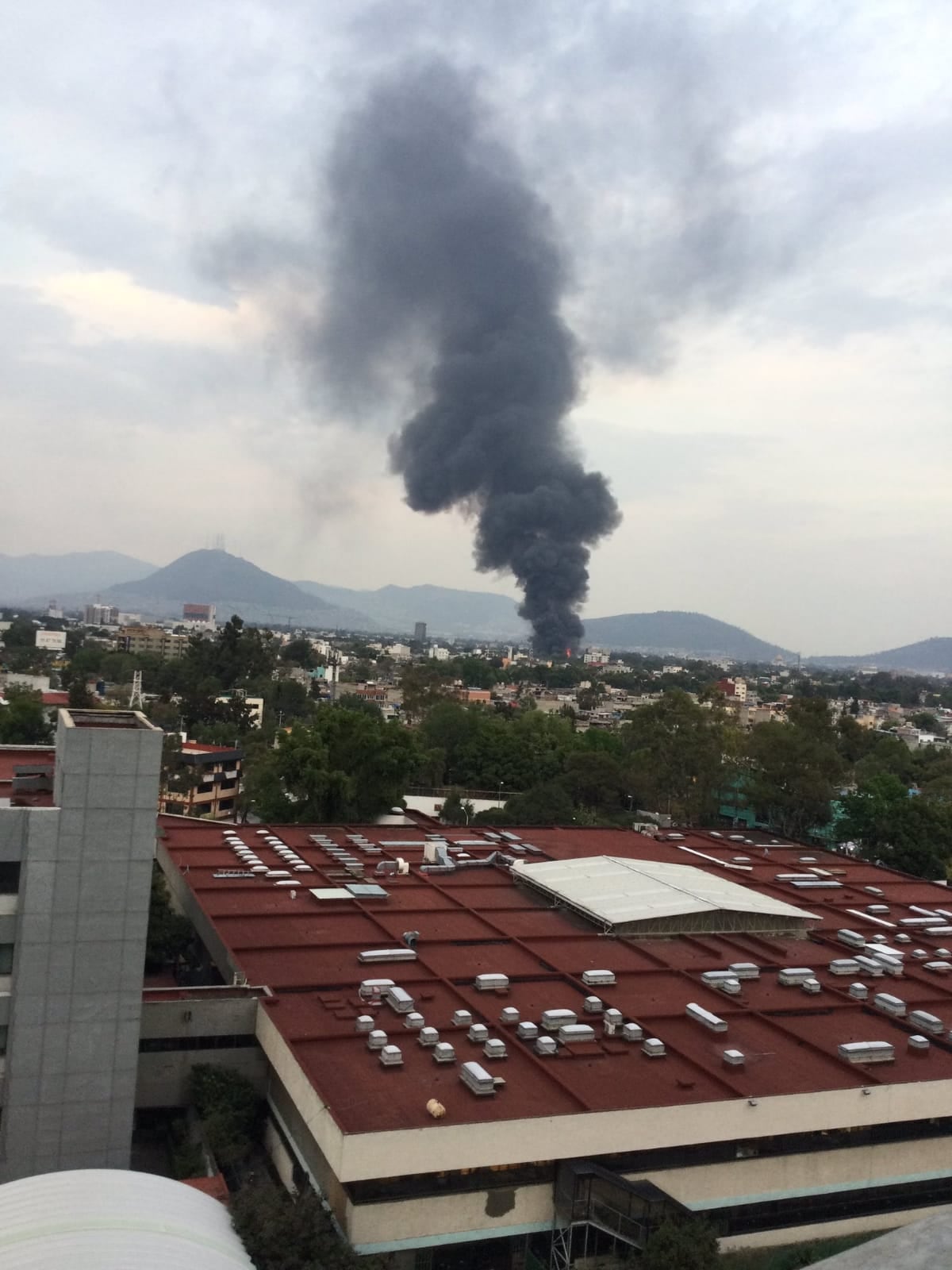 Incendio en fábrica de Azcapotzalco