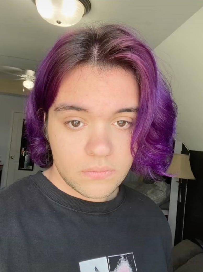 Cara editada para TikTok