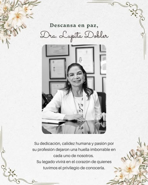 Doctora Guadalupe Dobler López