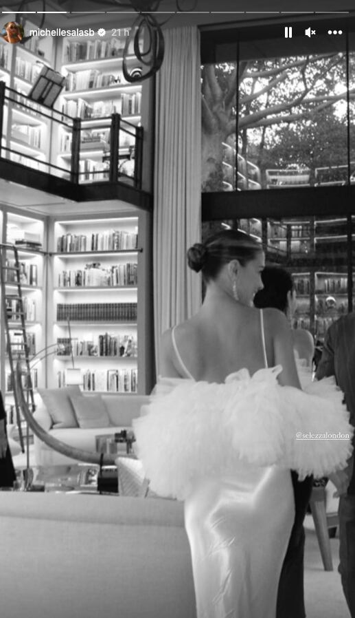 Michelle Salas celebra su pre-boda acompañada de Silvia Pinal y familia