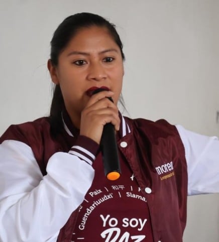 Reyna Celeste Ascencio Ortega, militante de Morena por Michoacán
