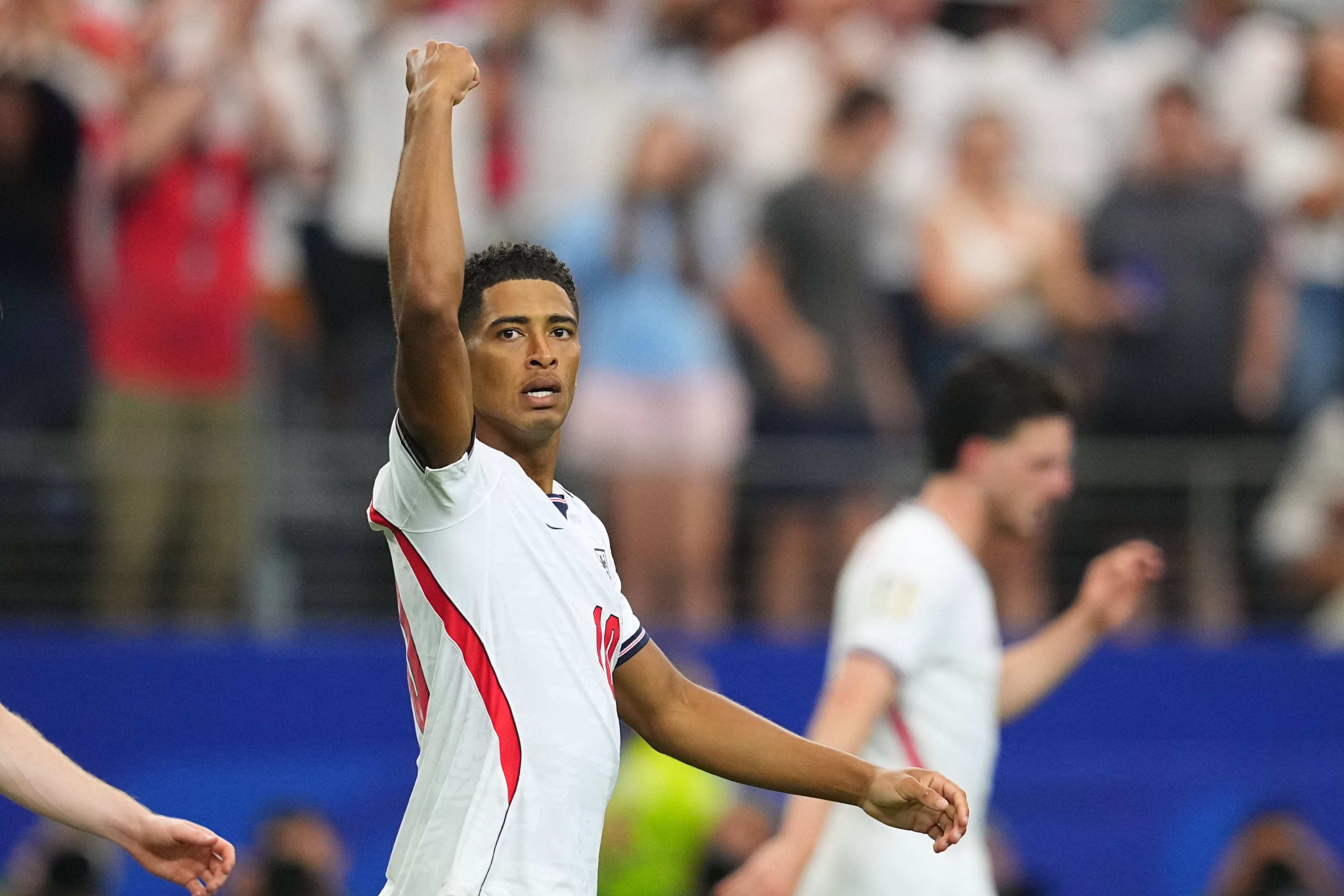 Jude Bellingham marcó el 3-2 a favor de Inglaterra sobre Croacia.