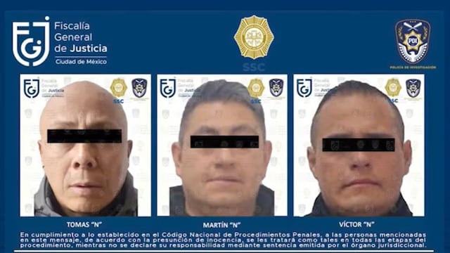 Detienen a 3 extorsionadores del Centro Histórico que cobraban derecho de piso a taxistas