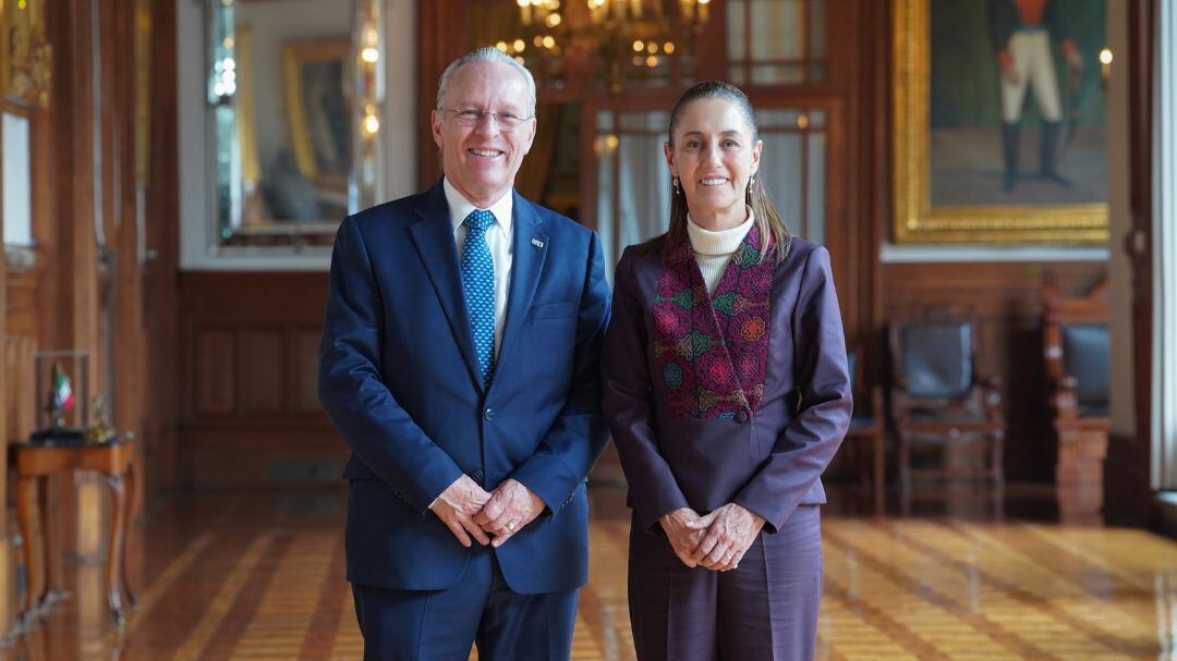 Sheinbaum reacciona a la llegada de Medina Mora al CCE y explica su posición