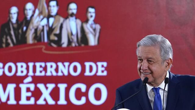 Andrés Manuel López Obrador, presidente de México.