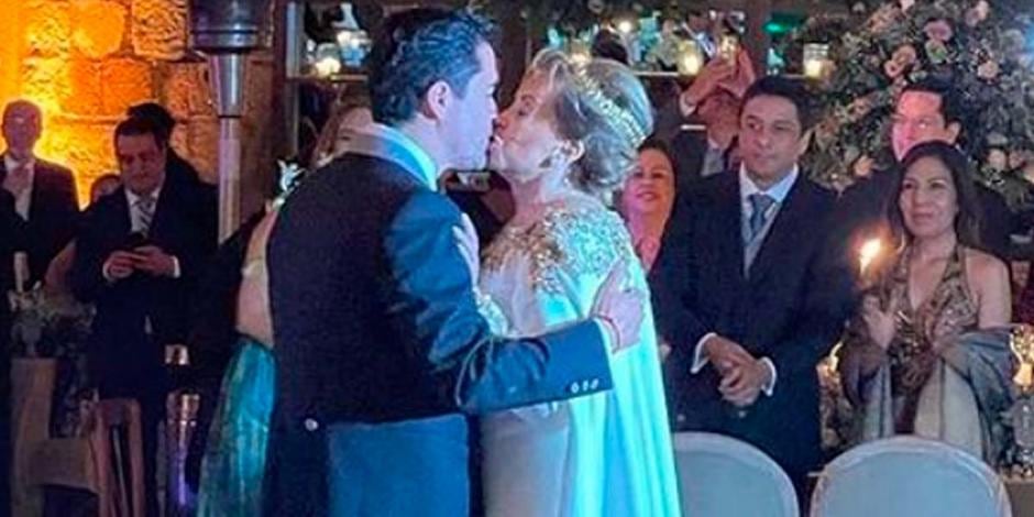 Elba Esther Gordillo y su esposo Luis Antonio Lagunes