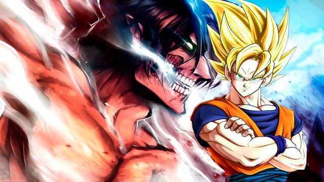Attack on Titan y Dragon Ball Z