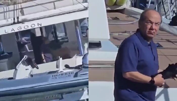 ¿Felipe Calderón en yate de lujo? Habrían cachado al ex presidente en una carísima embarcación de la marca francesa Lagoon