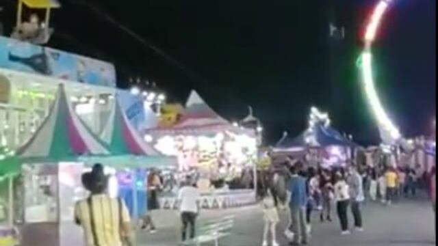 Accidente en la Expo Feria Guadalupe