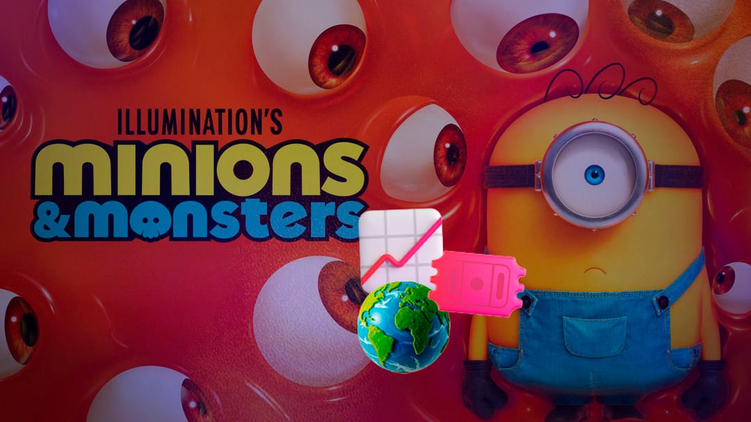 Minions & Monstruos arrasa en su estreno y lidera la taquilla mundial