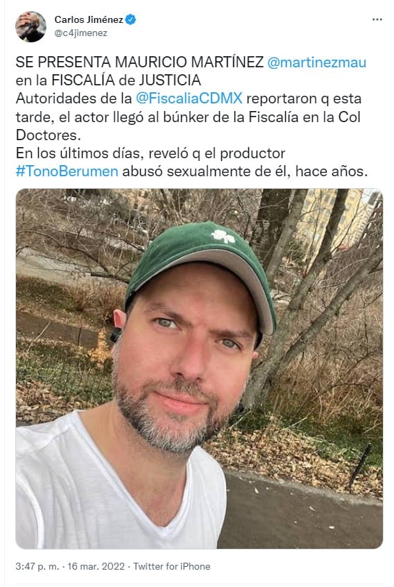 Tuit de Carlos Jiménez