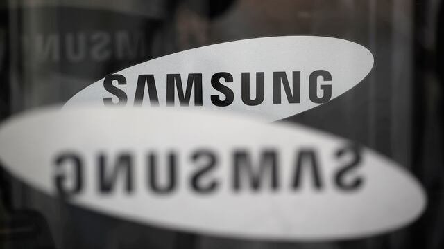 Logo de Samsung.