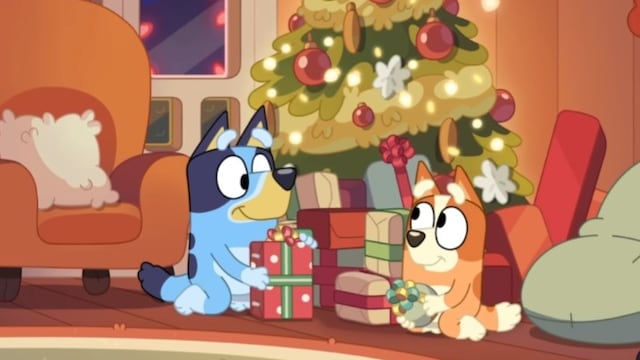 Estrella para árbol de Navidad de Bluey